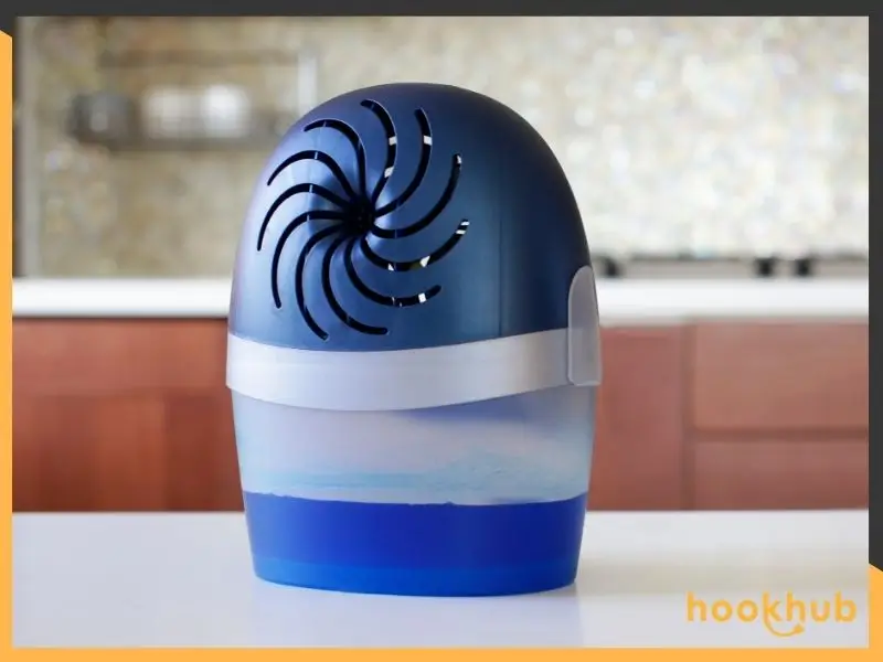 Compact dehumidifier on the table