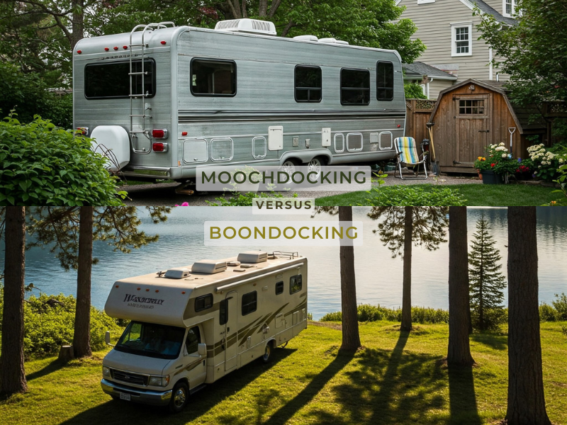 moochdocking vs boondocking