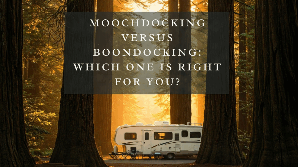 Sunset for a Rv life