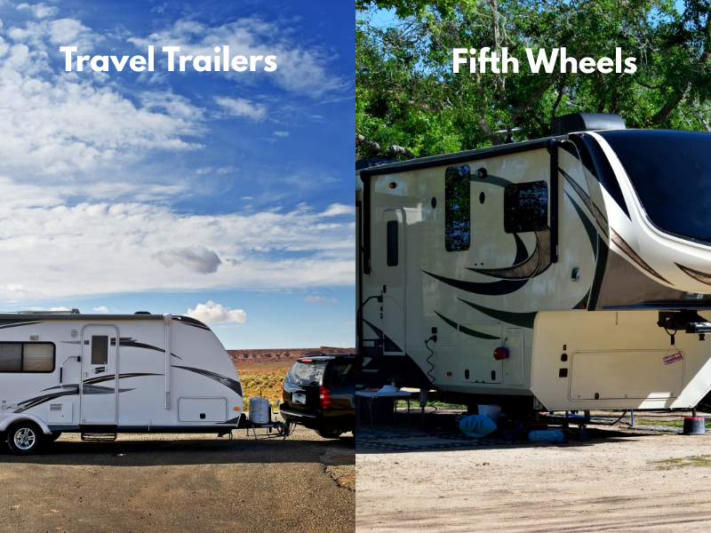 Travel Trailers vs. Fifth Wheels
