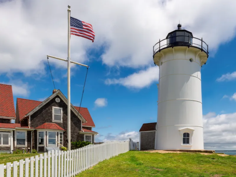 Cape Cod in Massachusetts