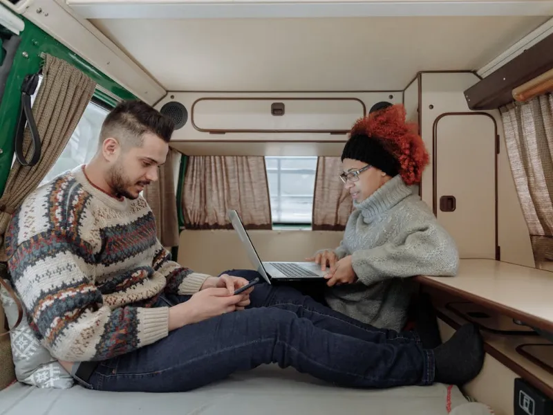 RV living experience while maintaining your career