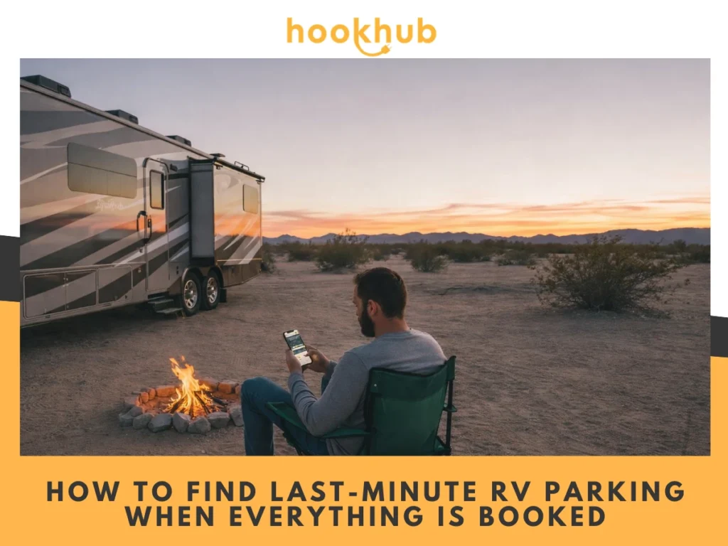 How to Find Last-Minute RV Parking When Everything Is Booked