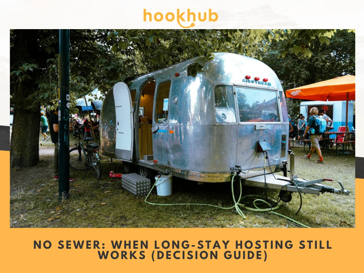 No Sewer When Long-Stay Hosting Still Works (decision guide)