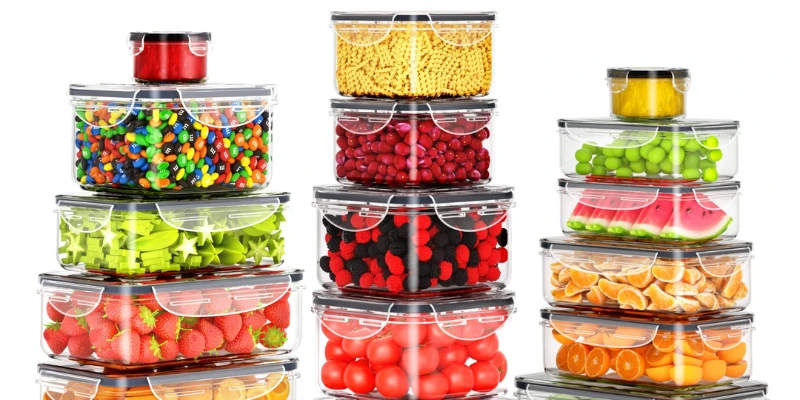 Stackable Airtight Food Storage Containers