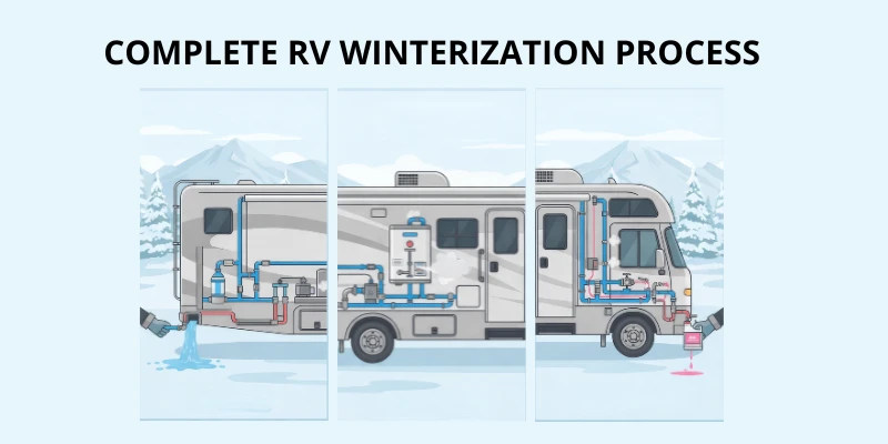 Complete RV Winterization Process