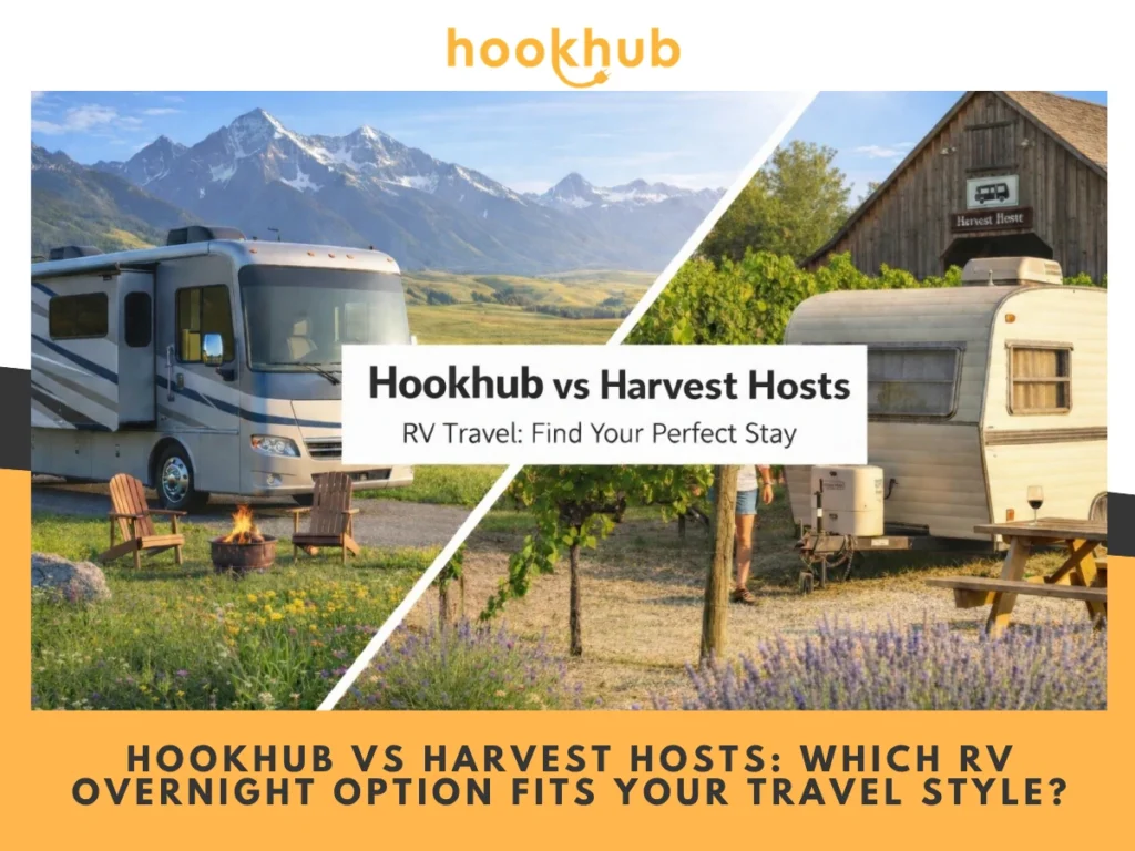 HookHub vs Harvest Hosts-Which RV Overnight Option Fits Your Travel Style