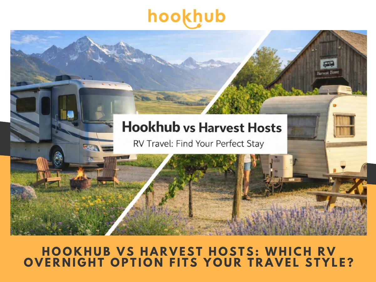 HookHub vs Harvest Hosts-Which RV Overnight Option Fits Your Travel Style