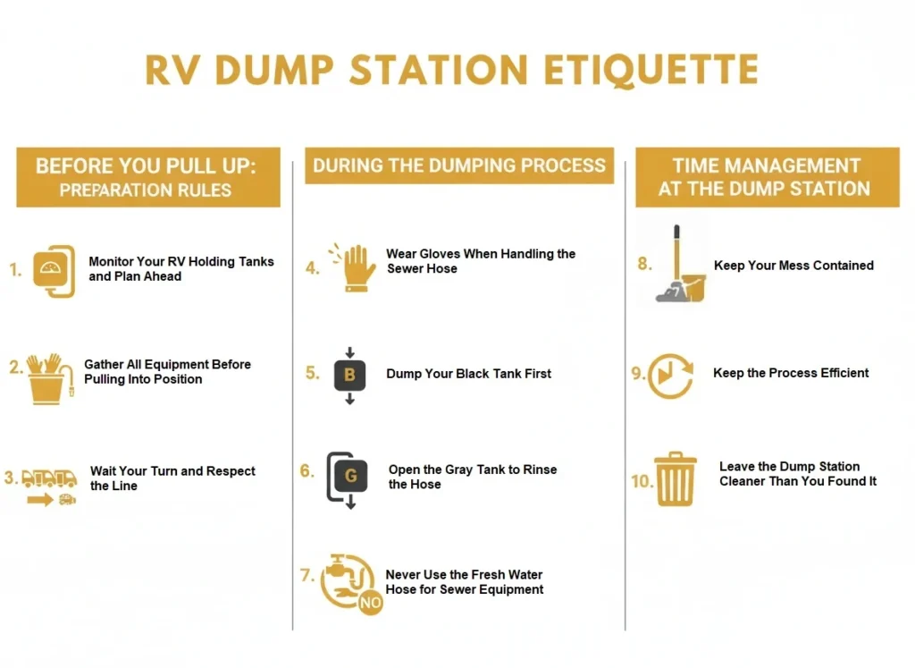 Why RV Dump Station Etiquette Matters