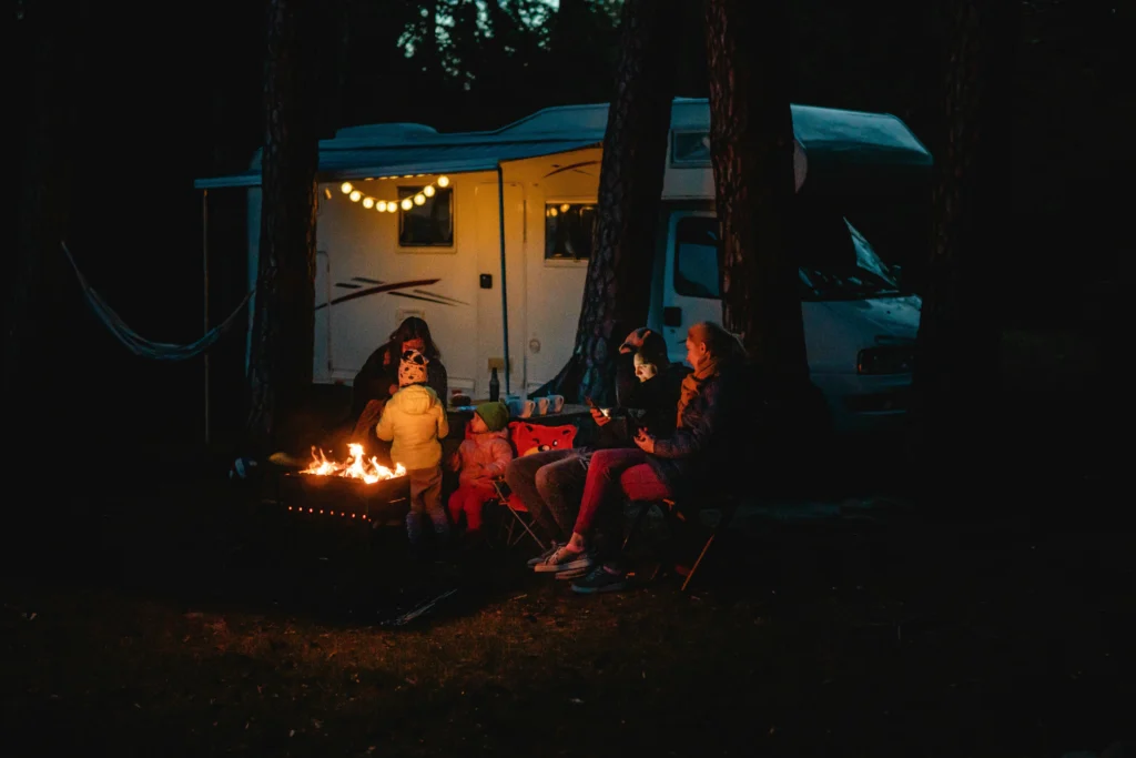 rv with kids