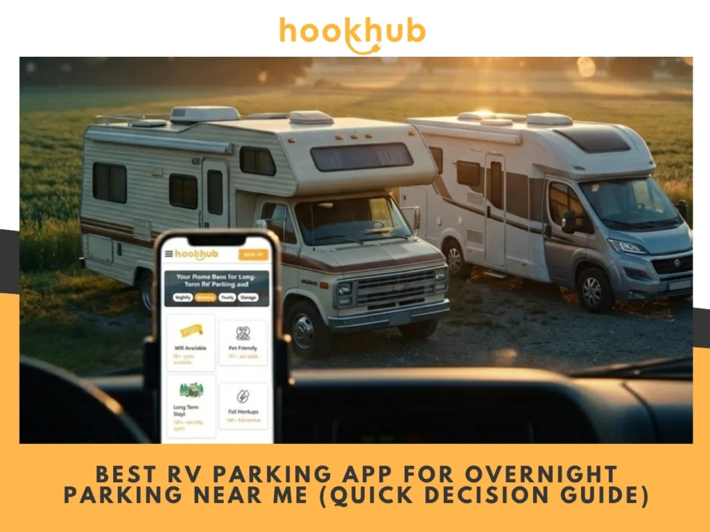 Best RV parking app for overnight parking near me (quick decision guide)