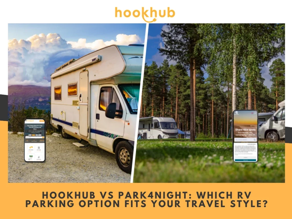 HookHub vs Park4Night-Which RV Parking Option Fits Your Travel Style