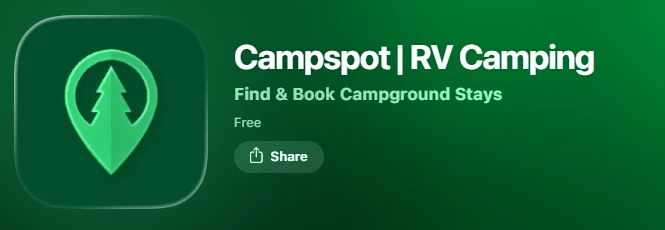 campspot rv camping
