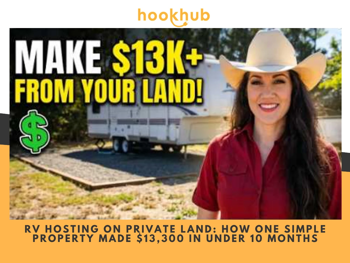 RV Hosting on Private Land-How One Simple Property Made $13,300 in Under 10 Months