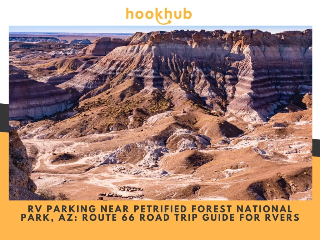 RV Parking Near Petrified Forest National Park, AZ Route 66 Road Trip Guide for RVers