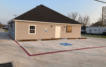 Heart of Texas RV Resort RV parking spot in Beaumont, Texas