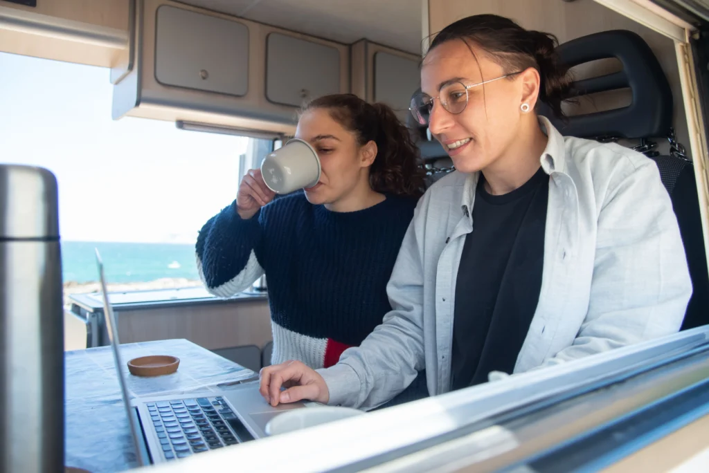 Work Remotely While Traveling in an RV