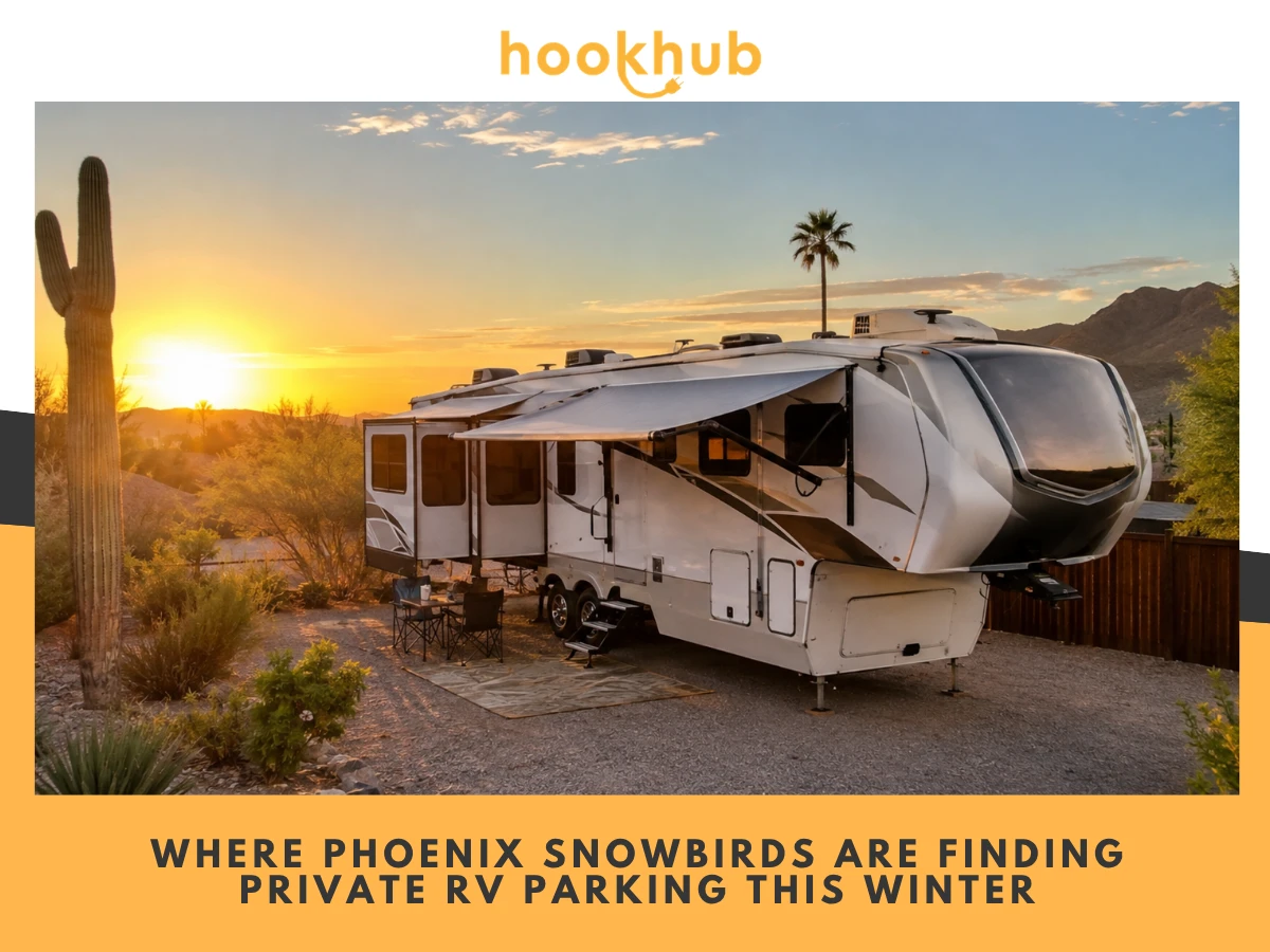 Where Phoenix Snowbirds Are Finding Private RV Parking This Winter