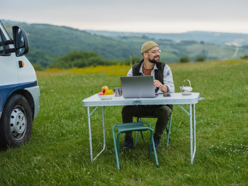 Work Remotely While Traveling Full-Time in an RV