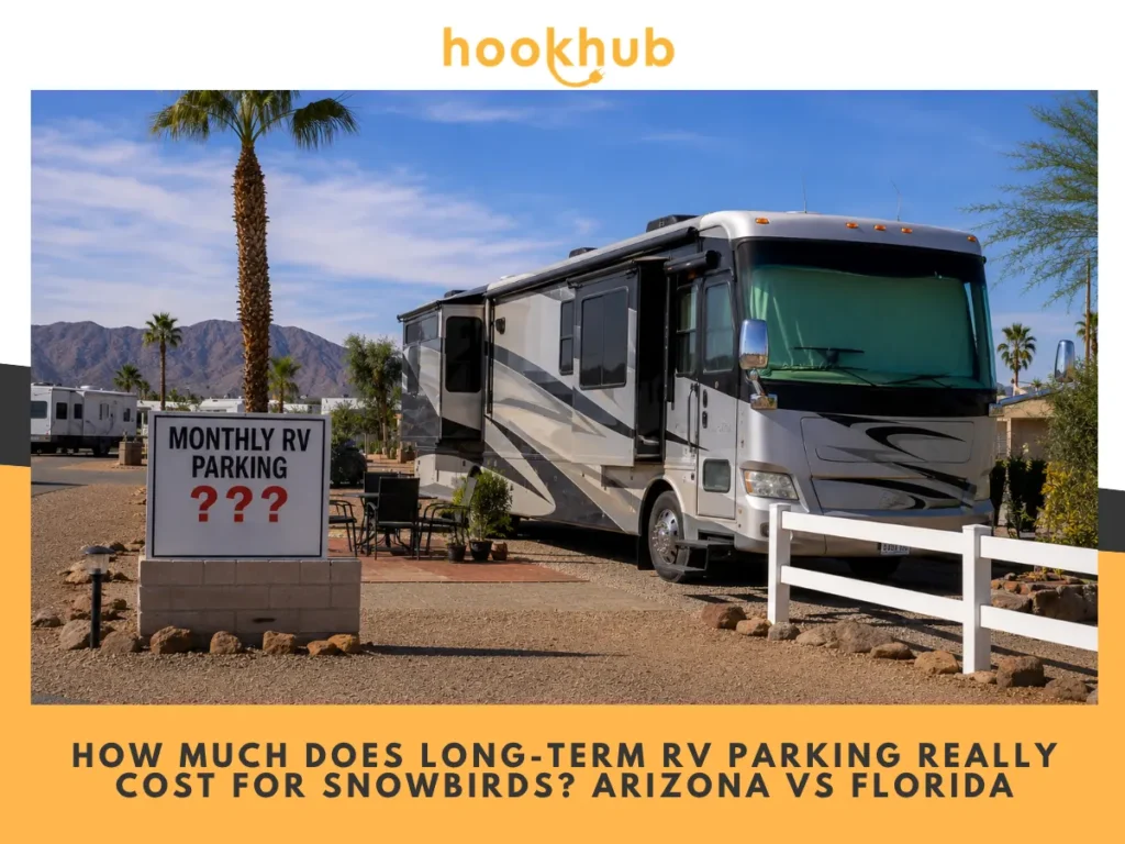 How Much Does Long-Term RV Parking Really Cost for Snowbirds Arizona vs Florida