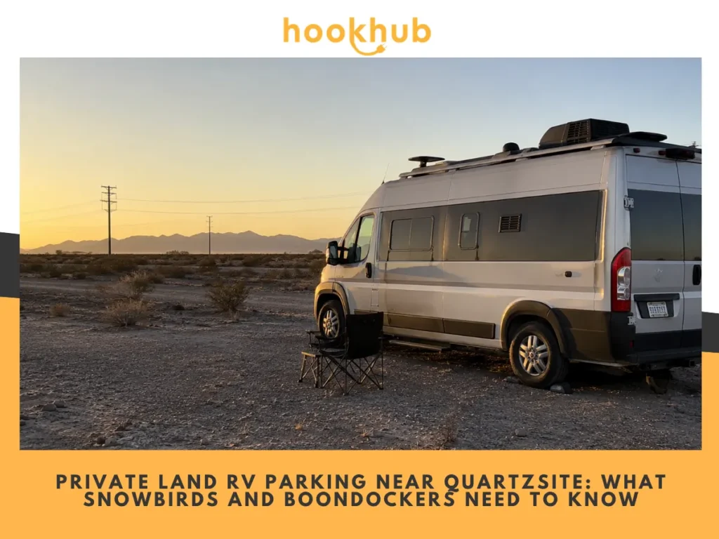 Private Land RV Parking Near Quartzsite-What Snowbirds and Boondockers Need to Know