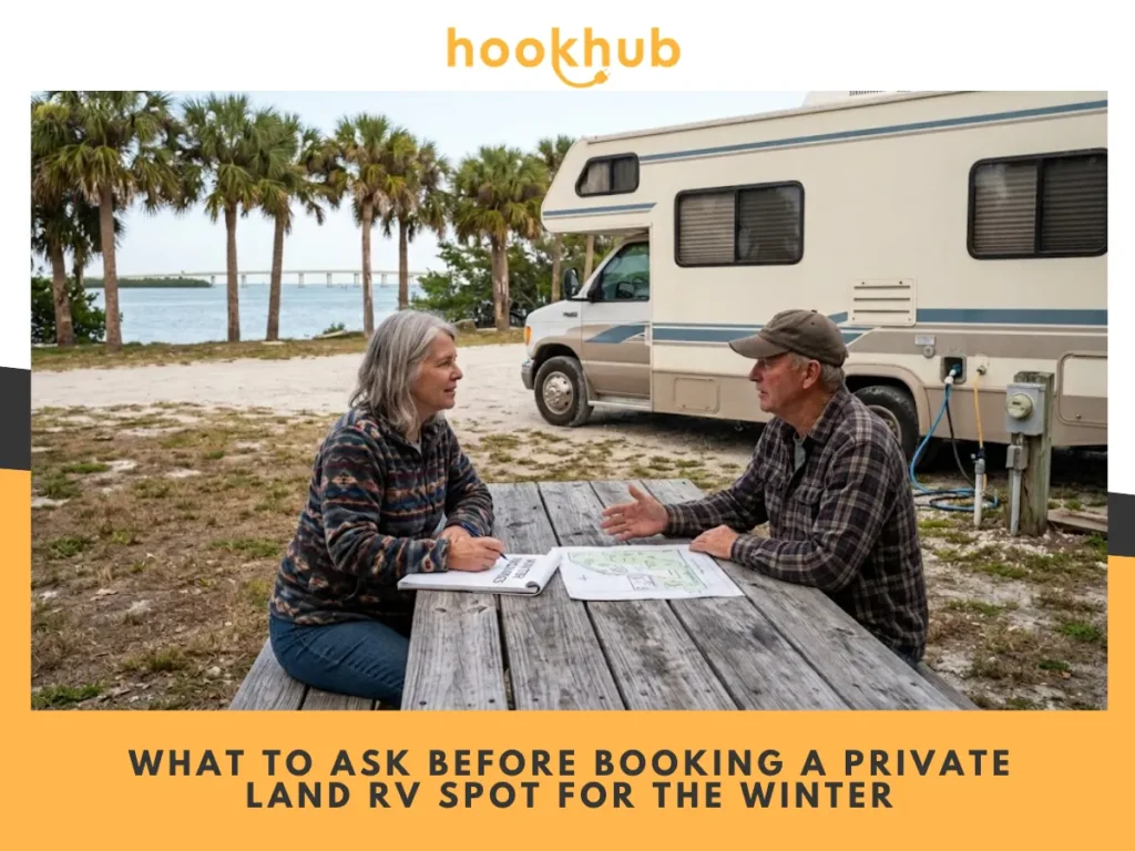 What to Ask Before Booking a Private Land RV Spot for the Winter
