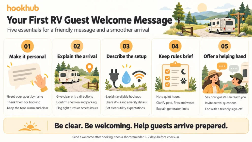 rv guest welcome